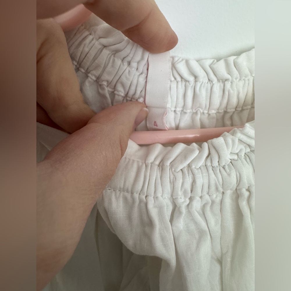 Zimmermann white girls Jeannie dress 4 - Picture 4 of 4